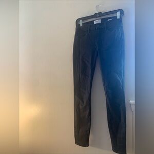 Frame Le Skinny De Jeanne Black Skinny Jeansns Woman’s Size 27